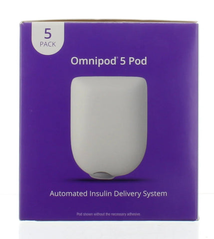 Omnipod 5 G6 Pod Refill Pack5 pack  With 5pack Patch
