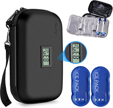 Overt Glucose Insulin Hard Cooler with Digital Temperature Display