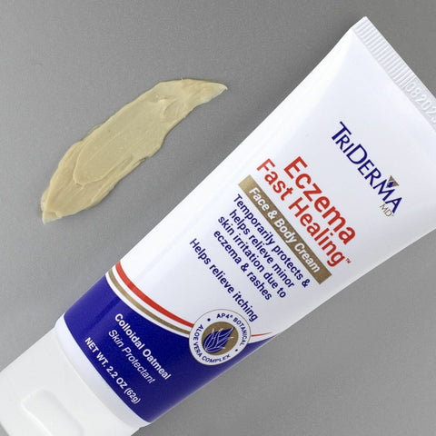 TriDerma Eczema Fast Healing Cream 2.2oz [ 4 Pack ]