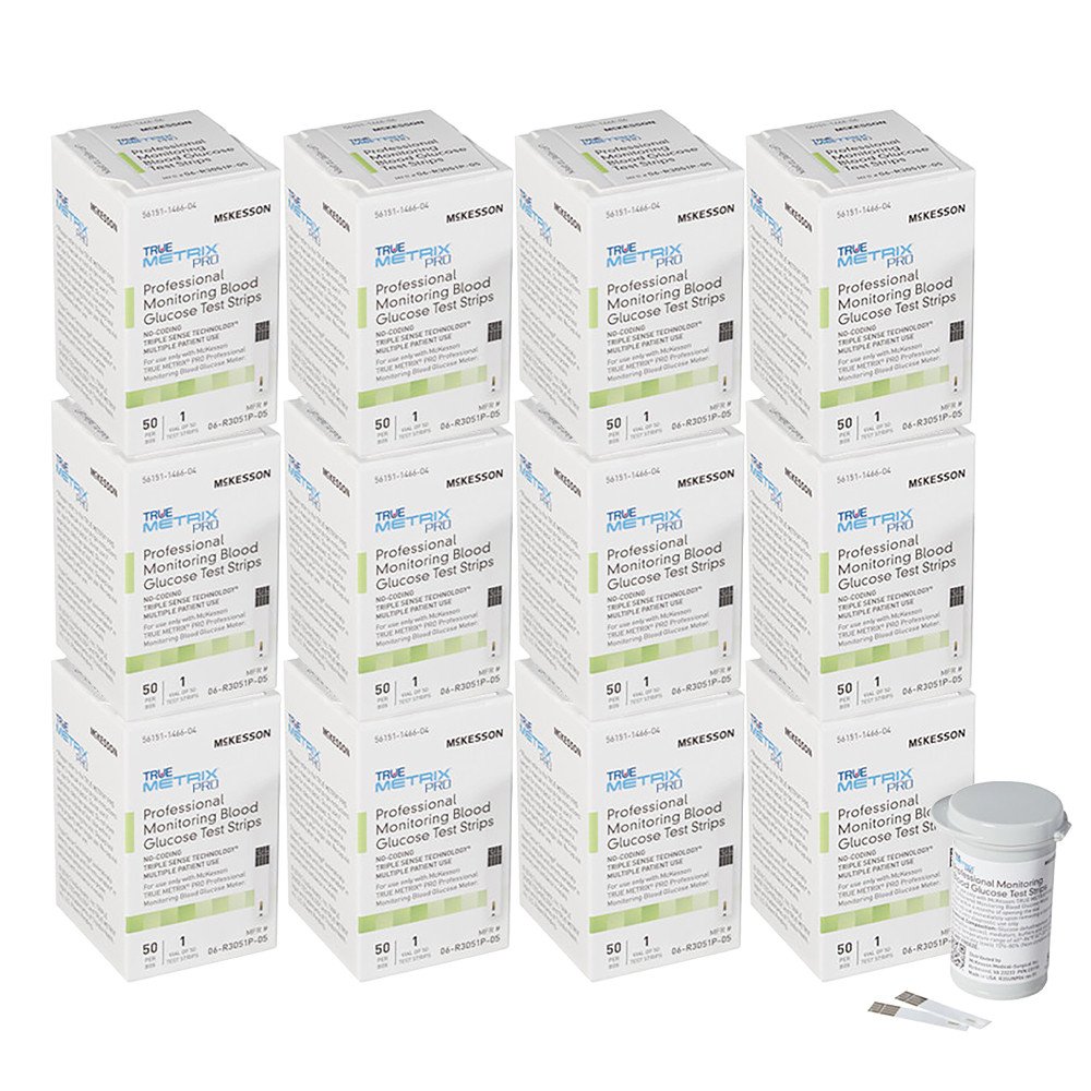 TRUE Metrix Pro Blood Glucose 600 Test Strips by Diabetic Pro available at Diabetic Pro