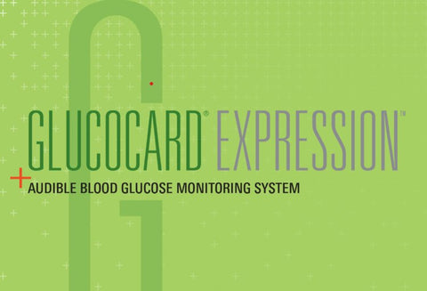 Arkray Glucocard Expression Talking Blood Glucose Meter Kit