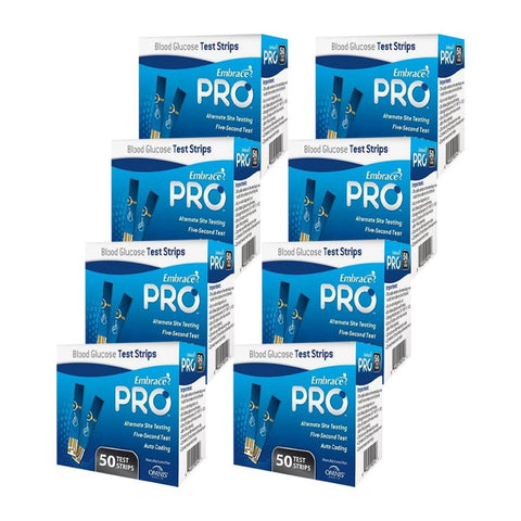 Omnis Health Embrace PRO Blood Glucose Test Strips 400 Test Strips