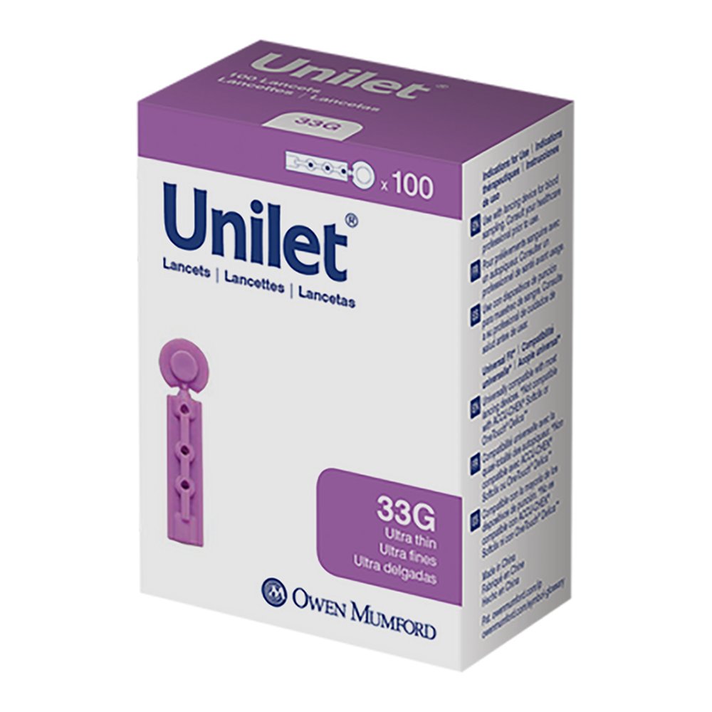 Unilet Twist Lancets 33 Gauge by Cardinal Health available at Diabetic Pro
