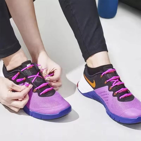 Overt lock & go Quick Shoelace for easy wear Black !2 Straps by Diabetic Pro available at Diabetic Pro