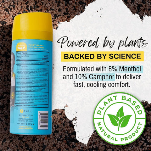 TIDL Sport Recover Spray The Next Evolution in Pain Relief. Engineered for Maximum Performance.