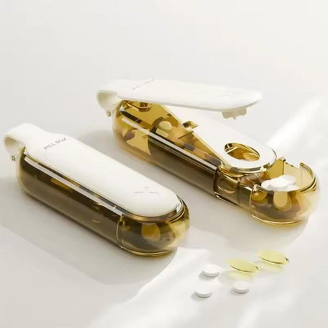 Overt 2 in 1 Portable Pill Remover with Medicine / Pills Assistance Tool