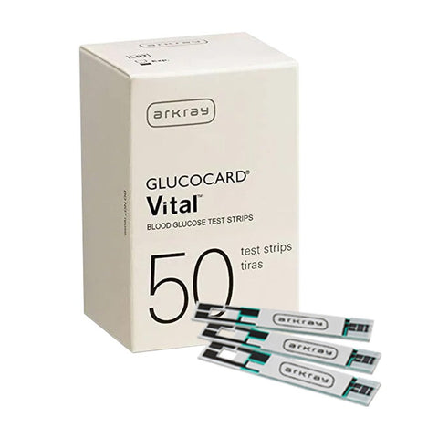 Arkray Glucocard Vital Meter with Vital 300 Test Strips