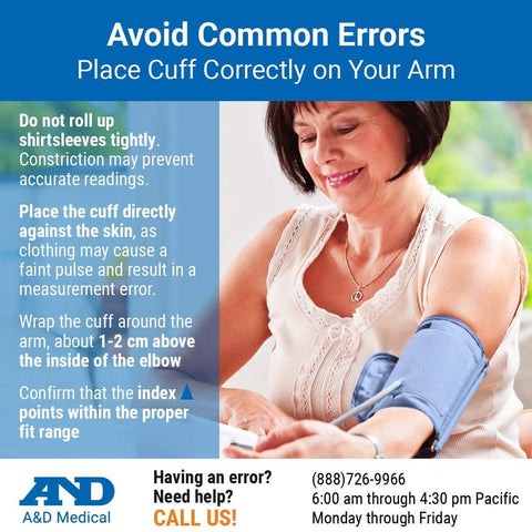 A&D Multi-user Upper Arm Automatic BP Monitor With Accufit Plus Wide Range Cuff  Multi User