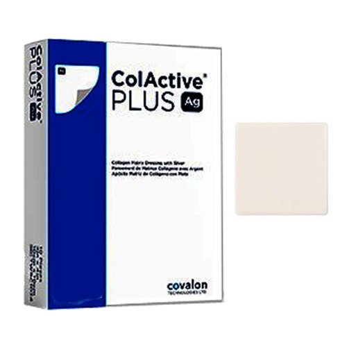 ColActive® Plus Ag Collagen & Silver Wound Matrix 2" x 2"