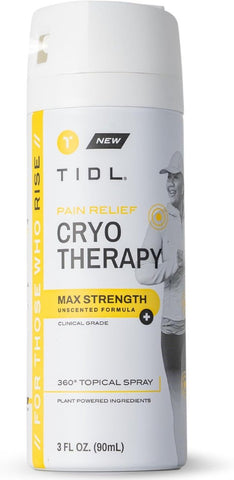 TIDL Sport Pain Relief Spray: Maximum Strength Recovery for Muscles & Joints, Fast-Acting Formula