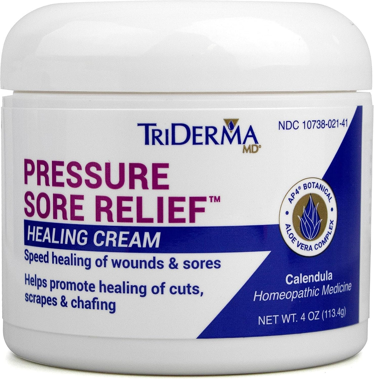 Triderma Pressure Sore Relief Healing Cream, 4 oz by TriDerma available at Diabetic Pro