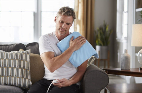 Ultilet King Size Moist AND Dry Heating Pad, shoulder Neck, Back, Spine or Legs