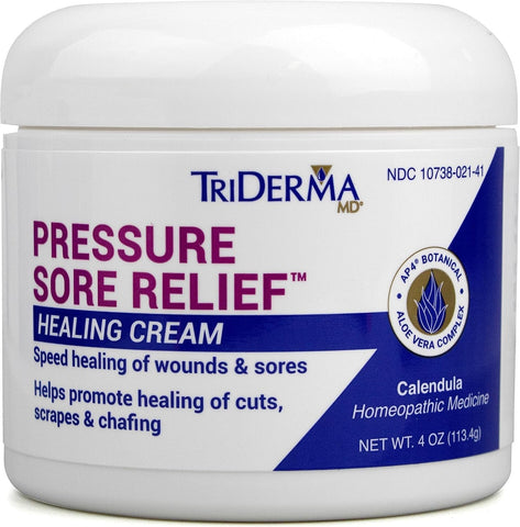 Triderma Pressure Sore Relief Healing Cream, 4 oz