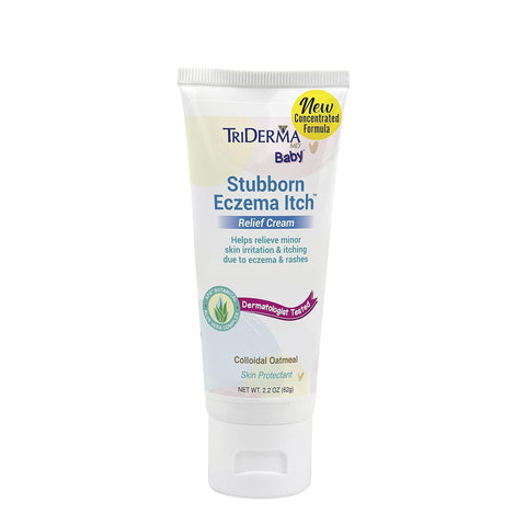 TriDerma Baby Stubborn Eczema Itch Relief Cream
