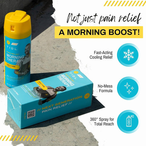 TIDL Sport Recover Spray The Next Evolution in Pain Relief. Engineered for Maximum Performance.