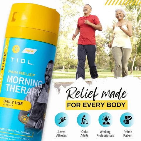 TIDL Sport Recover Spray The Next Evolution in Pain Relief. Engineered for Maximum Performance.