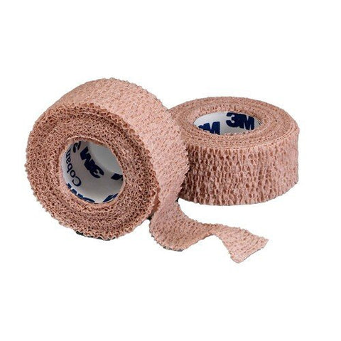 3M Coban - Cohesive Bandage - 3 Inch X 5 Yard Standard Compression Self-adherent Closure Tan NonSterile