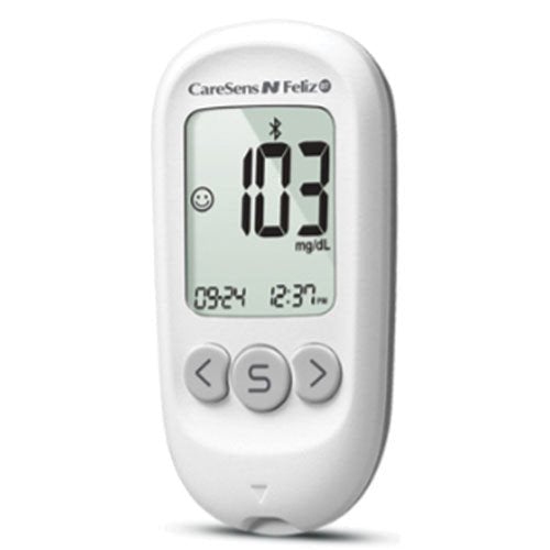 Caresens N Feliz Glucose Meter with 50 Test Strips by Diabetic Pro available at Diabetic Pro
