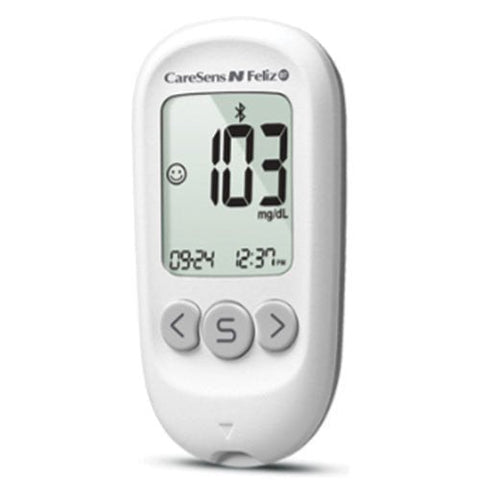Caresens N Feliz Glucose Meter with 50 Test Strips by Diabetic Pro available at Diabetic Pro
