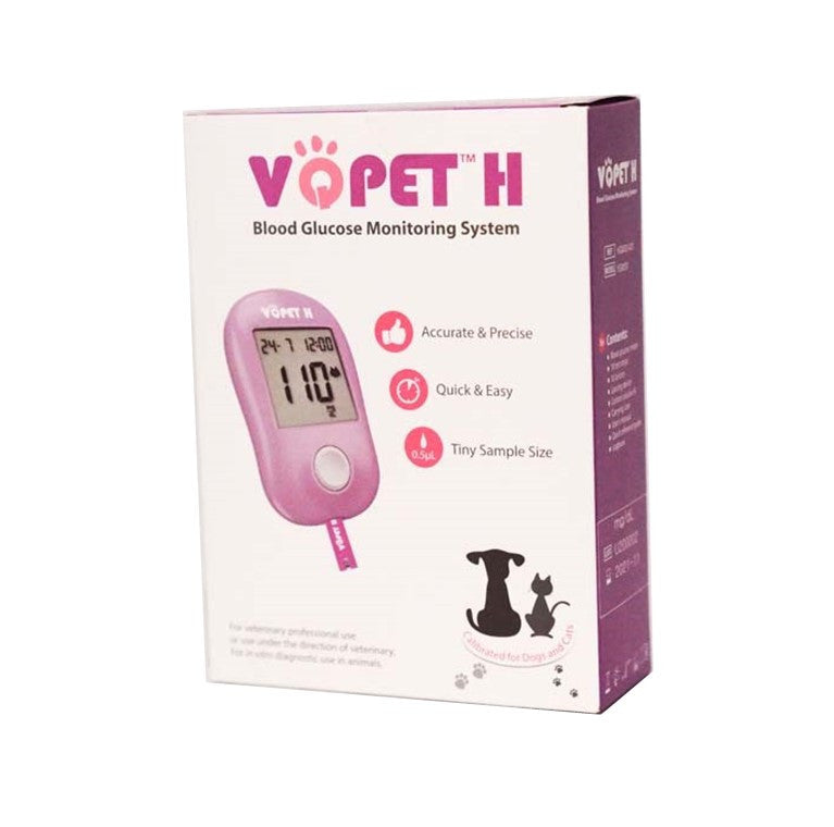 VQ PET H Blood Glucose Monitoring System for Pet Use Starter KIT