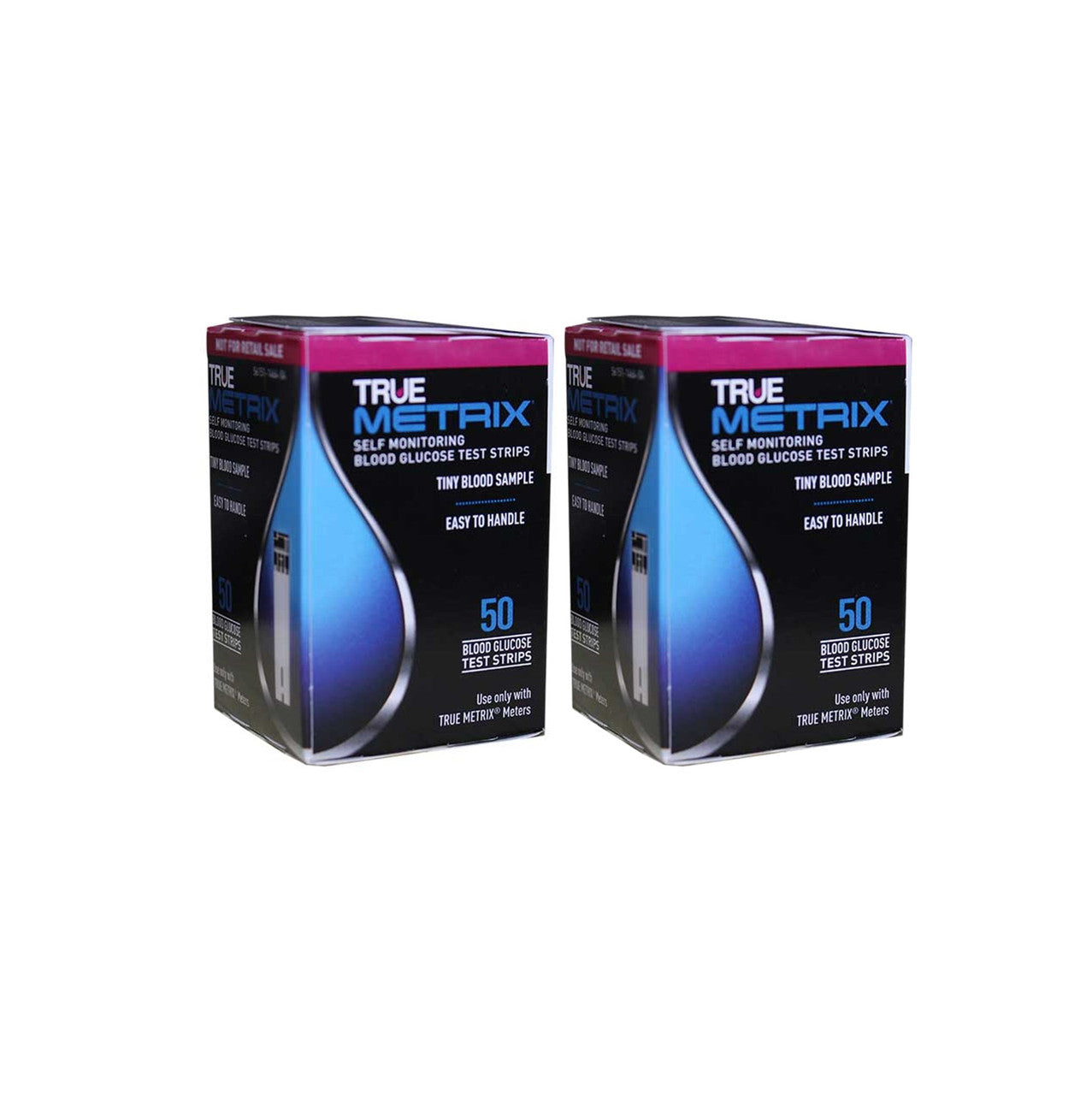 TRUE METRIX GO Meter Starter Kit with 100 Test strips, Lancets 30G and Control Solution