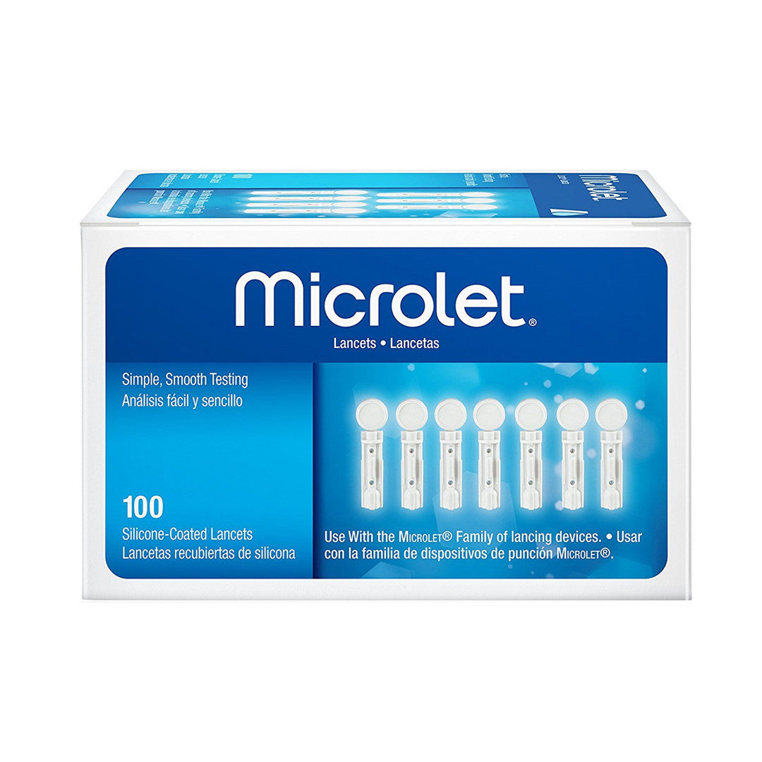 Ascensia Bayer Microlet Lancets 100 Ct. For Glucose Care