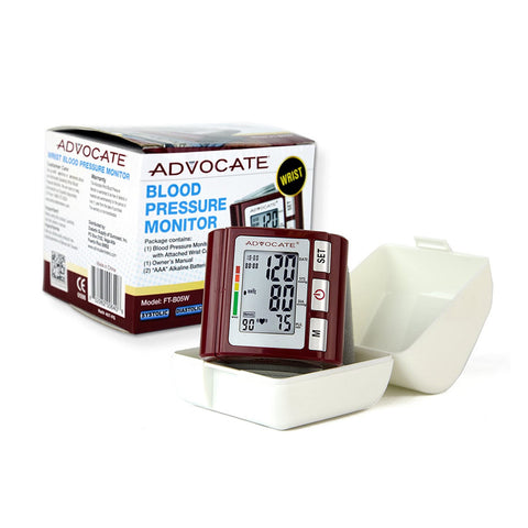  Advocate Personal Wrist Blood Pressure Monitor 407-FG