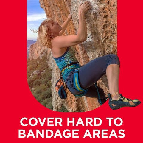 BAND-AID® Brand Flexible Fabric Bandages Assorted, 100 Count