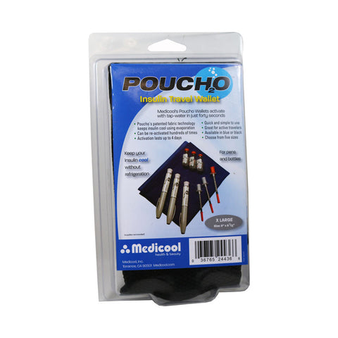 Medicool  POUCHO DIABETIC WALLET XLARGE - BLUE