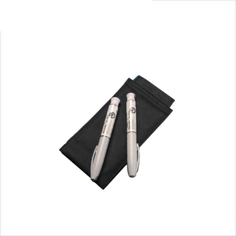 POUCHO DIABETIC WALLET DOUBLE PEN - BLACK