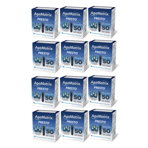 AgaMatrix WaveSense Presto 600 Test Strips For Glucose Care