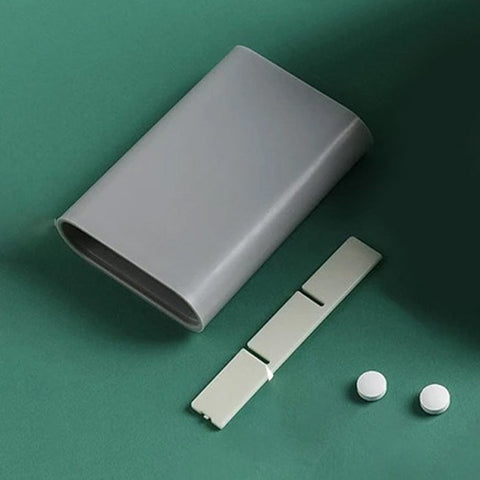 Overt Customizable Pill Organizer 6 Grid Practical Case Design