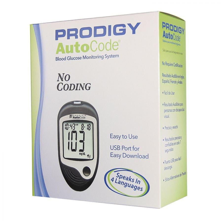 Prodigy Autocode Talking Meter For Glucose Care