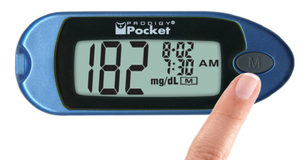 Prodigy Pocket Blood Glucose Monitoring System [+] 50 Test Strips