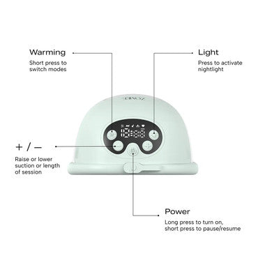 Zomee Mother's Nature W1 Heated Wearable Breast Pump (NY Medicaid)