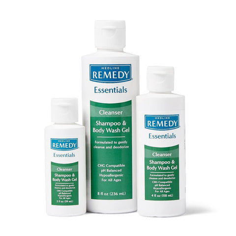 Remedy Essentials Shampoo and Body Wash Gel 4 Oz.