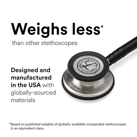 3M Littmann Classic III Monitoring Stethoscope, Pearl Pink, 5633