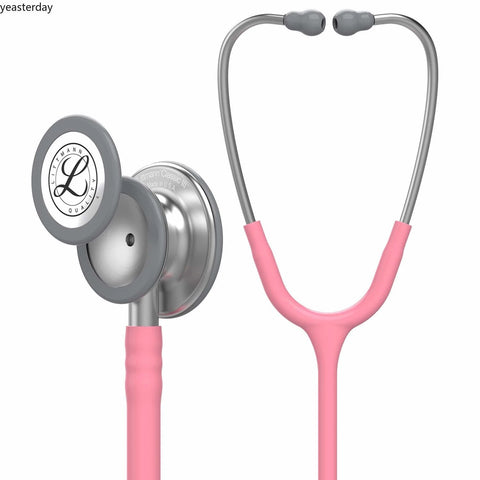 3M Littmann Classic III Monitoring Stethoscope, Pearl Pink, 5633
