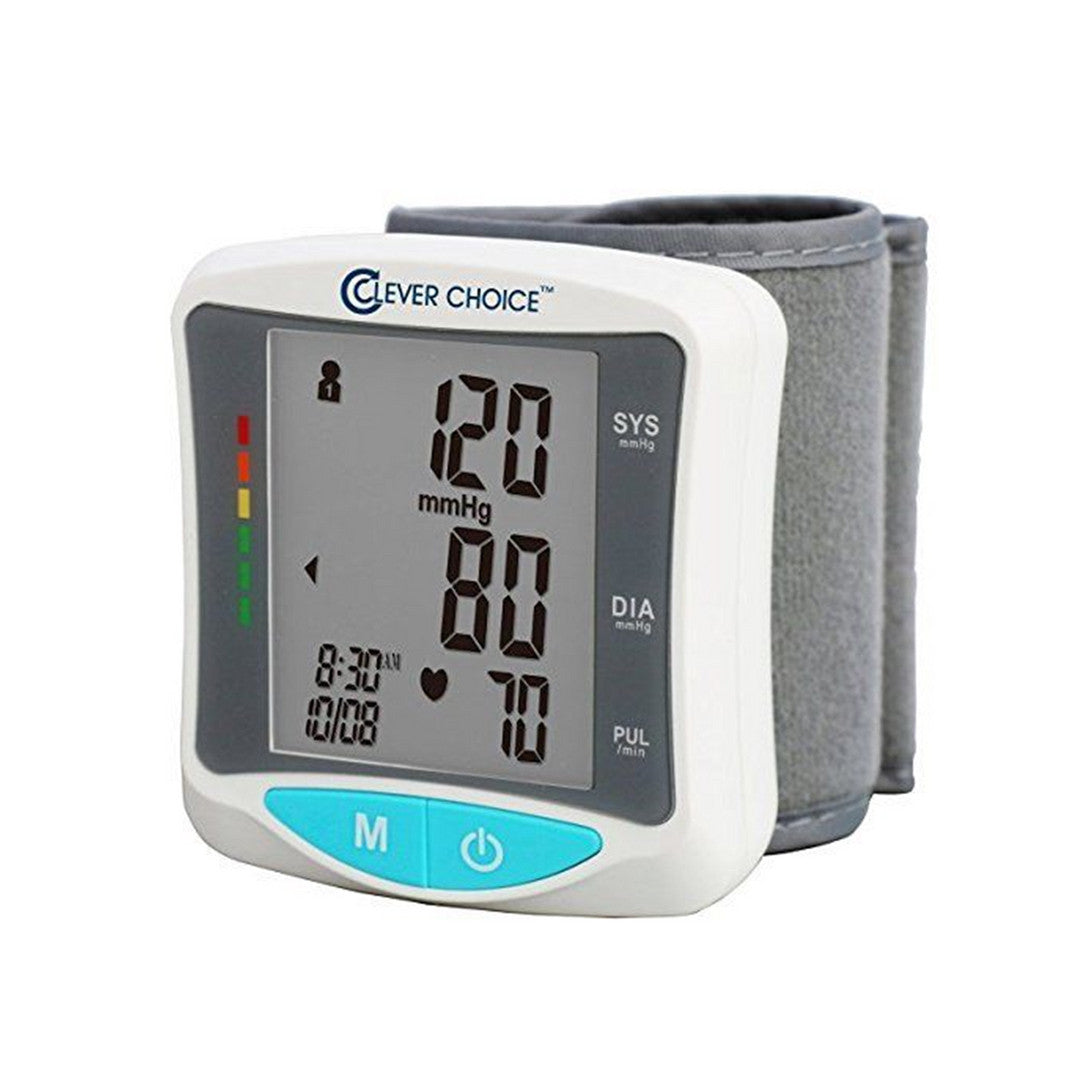 Clever Choice Fully Auto Wrist Talking Blood Pressure Monitor SDI-2086WT