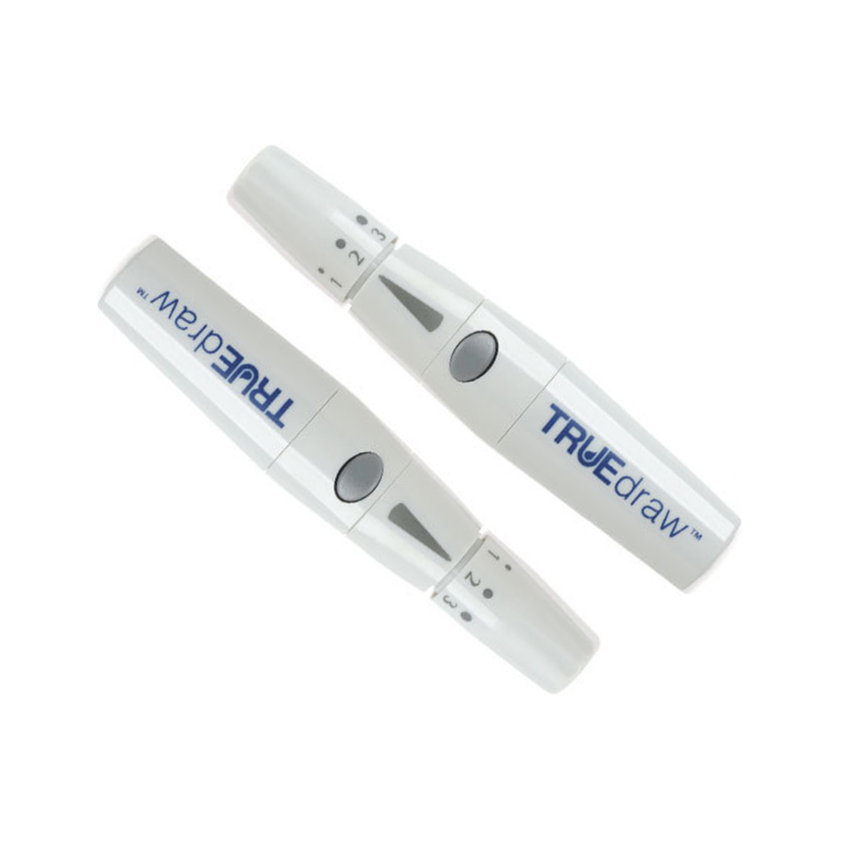 TRUE Draw Lancing Device [ 2 Pack } For GLucose Care