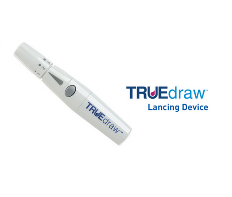 TRUE Draw Lancing Device [ 2 Pack } For GLucose Care