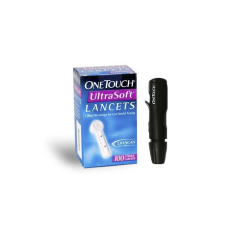 OneTouch Ultra Soft Lancing  Device - Black old design